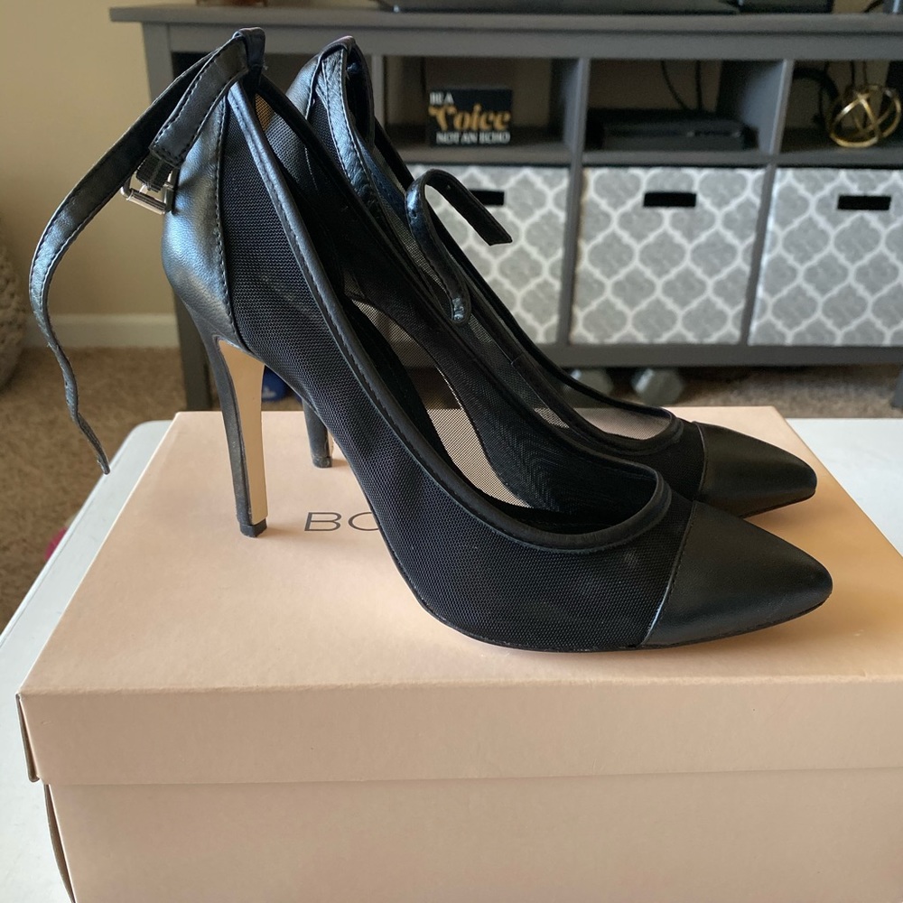 BCBGeneration Black Heels